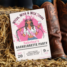 Cowgirl Junggeselinnen-Abschied Whips Wine & Wild