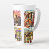 Cowgirl-Kaffee  Milchtasse (Rechte Ecke)