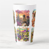 Cowgirl-Kaffee  Milchtasse (Vorderseite)