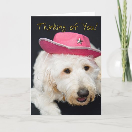 Cowgirl Kati - Denken Sie an Sie - Kati's Collecti Karte (Vorderseite)