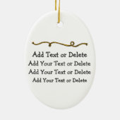 Cowgirl Keramikornament (Hinten)