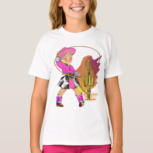 Cowgirl Kid T-Shirt (Vorderseite)