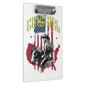 COWGIRL KLEMMBRETT (Rechts)