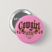 Cowgirl-Knopf Button (Vorne & Hinten)