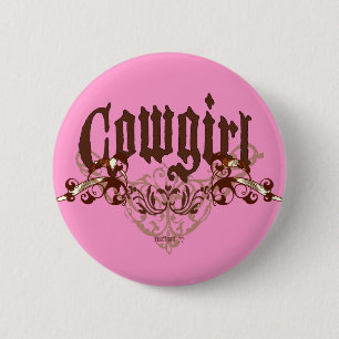 Cowgirl-Knopf Button