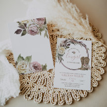 Cowgirl Land Rustikale Geburtstagseinladung