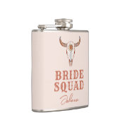 Cowgirl Last Rodeo Bride Squad Flask Flachmann (Rechts)