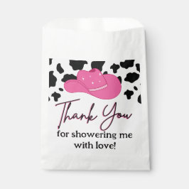 Cowgirl Last Rodeo Custom Vielen Dank für Ihre Unt Geschenktütchen