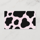 Cowgirl Last Rodeo Pink QR Code Registrierungskart Begleitkarte (Rückseite)