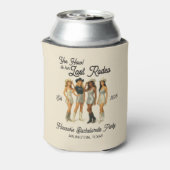 Cowgirl letzte Rodeo Junggeselinnen-Abschied kann Dosenkühler (Kanne Rückseite)