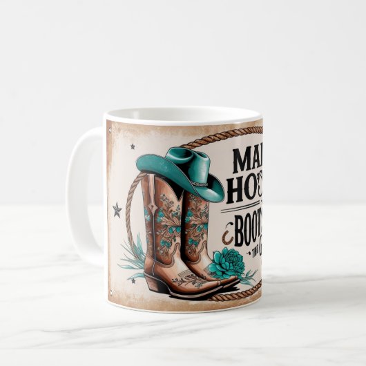 Cowgirl M Kaffeetasse (Vorderseite Links)