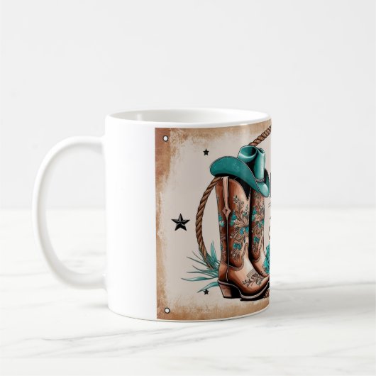 Cowgirl M Kaffeetasse (Links)