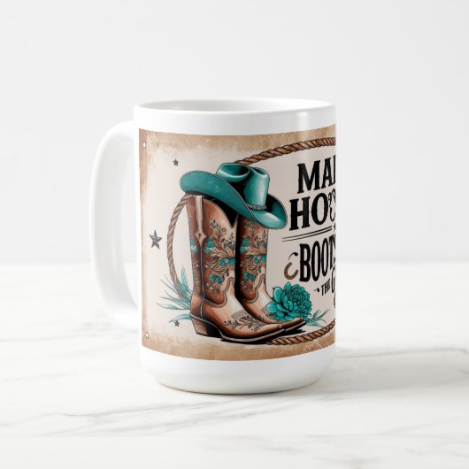 Cowgirl M Kaffeetasse (Vorderseite Links)