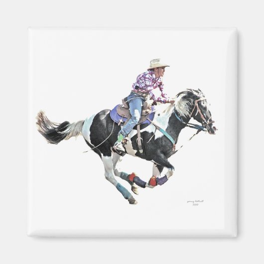 Cowgirl Magnet (Vorne)