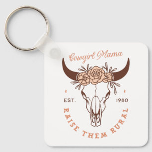 Cowgirl Mama Country Mama soll sie ländlich erzieh Schlüsselanhänger