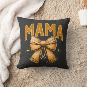 "Cowgirl Mama – Western Liebes-T-Shirt Kissen
