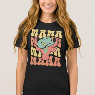 Cowgirl Mama   Westlicher Muttertag Einzigartig T-Shirt
