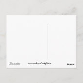 Cowgirl mit "DIVAtude" Postkarte (Rückseite)