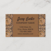 Cowgirl-Mode aus Südwestleder Visitenkarte (Vorderseite)