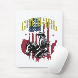 COWGIRL MOUSEPAD