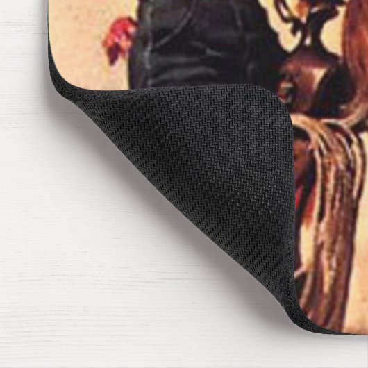 Cowgirl Mousepad (Ecke)