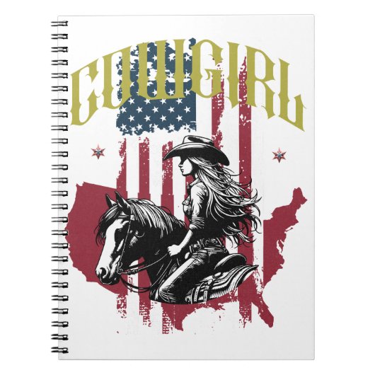 COWGIRL NOTIZBLOCK (Vorderseite)