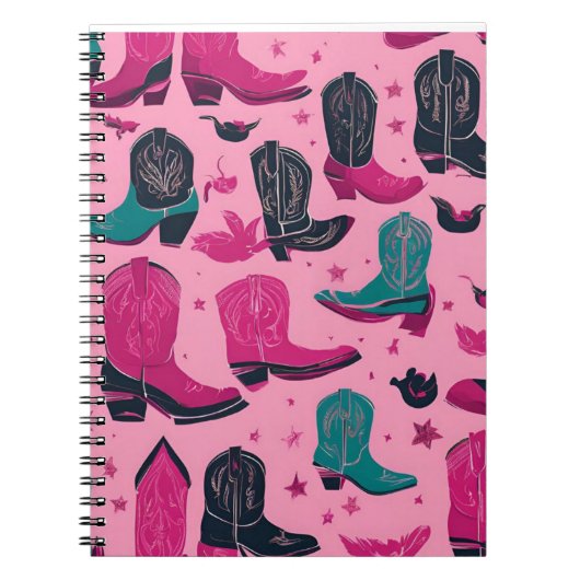 Cowgirl Notizblock (Vorderseite)