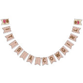 Cowgirl-oder Cowboy-Geschlecht decken Wimpelkette (Alle)