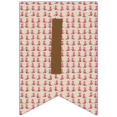 Cowgirl-oder Cowboy-Geschlecht decken Wimpelkette (Zweite Fahne)