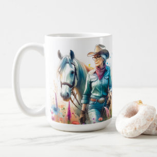 Cowgirl Oma Kaffeetasse