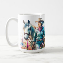 Cowgirl Oma Kaffeetasse