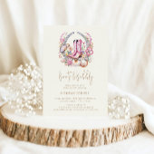 Cowgirl Pink Boots Brautparty Einladung