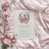 Cowgirl Pink Boots Brautparty Einladung