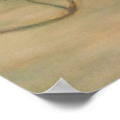 Cowgirl Pinup Vintag Art Poster (Ecke)