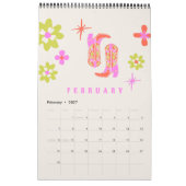 Cowgirl-Planer Kalender (Feb 2027)