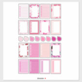 COWGIRL PLANNER STICKER (Blatt)
