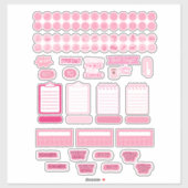 COWGIRL PLANNER STICKER (Blatt)