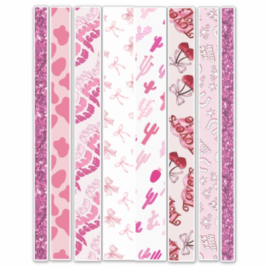 COWGIRL PLANNER STICKER (Vorderseite)