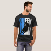 Cowgirl Queen Rodeo Women Southern Girls Western B T-Shirt (Vorne ganz)