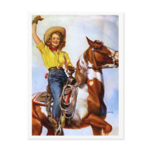Cowgirl Rider Button Up