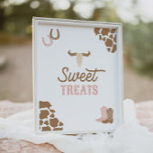 Cowgirl Rodeo Birthday Party Sweet Leckereien Unte Poster