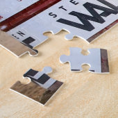 Cowgirl Rodeo Horse Barrel Western Sports Puzzle (Seite)