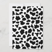 Cowgirl Rodeo Roundup Einladung (Rückseite)