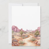 Cowgirl Rodeo Wild Party Western Ranch Birthday Einladung (Rückseite)