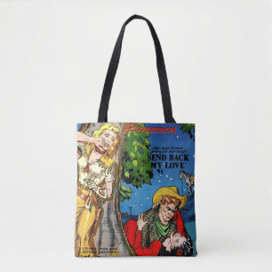 Cowgirl Romance The ratyal Vintage Comicen Tasche