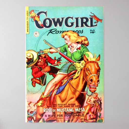Cowgirl Romances — Rose von Mustang Mesa Poster (Vorne)
