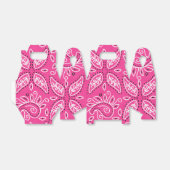 Cowgirl Rosa Bandana Muster Gastgeschenk Box Geschenkschachtel (Ungefaltet)