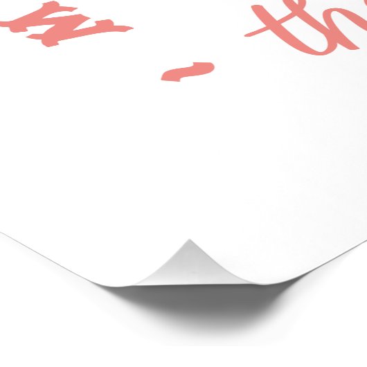 Cowgirl rosa Katzenästhetik Poster (Ecke)