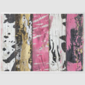 Cowgirl Rustic Western Country Wood Decoupage Seidenpapier (Vorderseite)