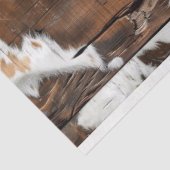 Cowgirl Rustic Western Country Wood Decoupage Seidenpapier (Ausschnitt)